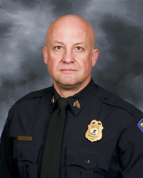 Sergeant Brian Earles City Of Decatur Police Department