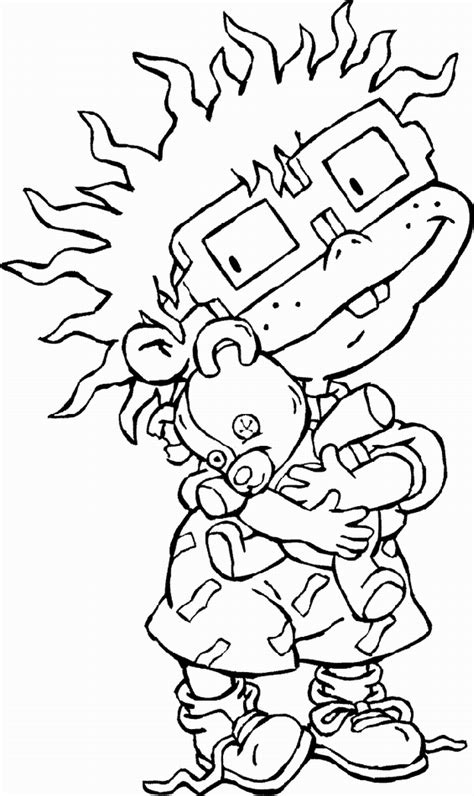 Printable chucky doll coloring pages chucky coloring pages at getcolorings free printable. Rugrats Coloring Pages