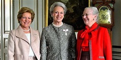 Así son y así se llevan la Reina Margarita de Dinamarca y sus hermanas ...