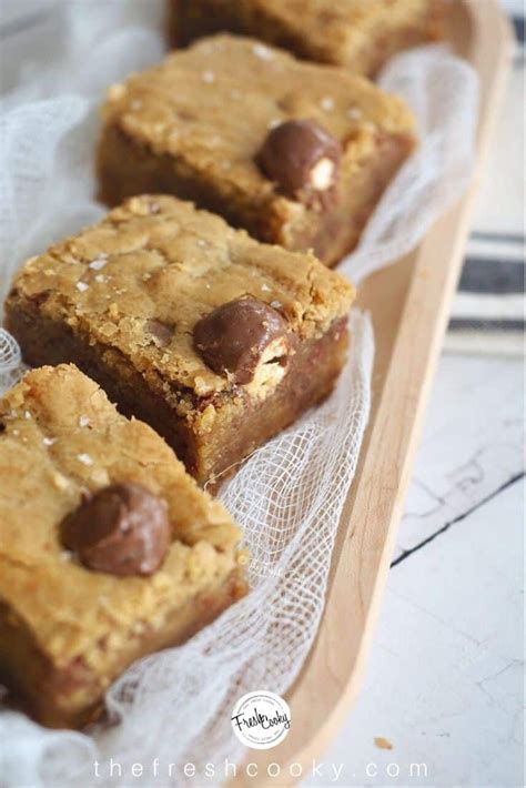 This Is My Favorite Blondie Recipe So Fudgy And Gooey With Lots Of