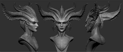 Archivo Stl Lilith De Diablo 4・objeto Imprimible En 3d Para Descargar・cults