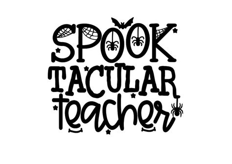 Excited To Share This Item From My Etsy Shop Spooky Teacher Svg