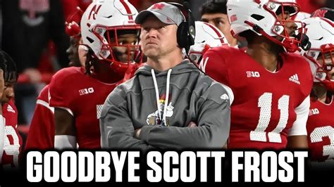 Scott Frost Fired At Nebraska Harsh Reaction Youtube