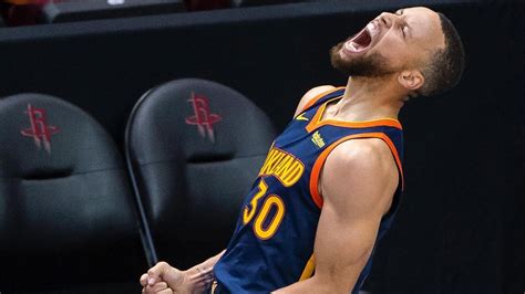 Warriors Star Steph Curry Lets Out Primal Scream After Getting 3 Pointer To Drop Youtube