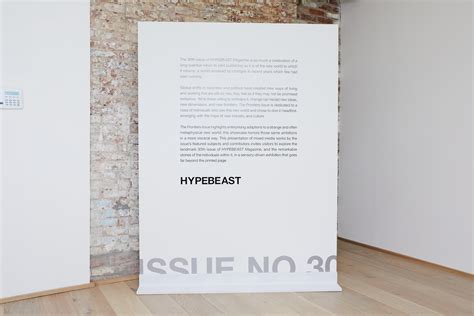 Hypebeast Magazine 30 The Frontiers Issue Exhibition Hypebeast