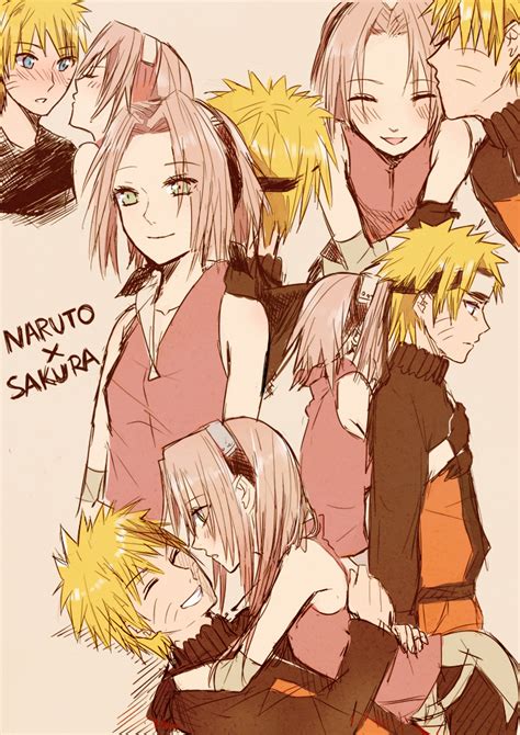 Naruto X Sakura Y Sus Momentos Románticos