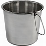 2-Gallon Stainless Steel Bucket - Grizzly Industrial