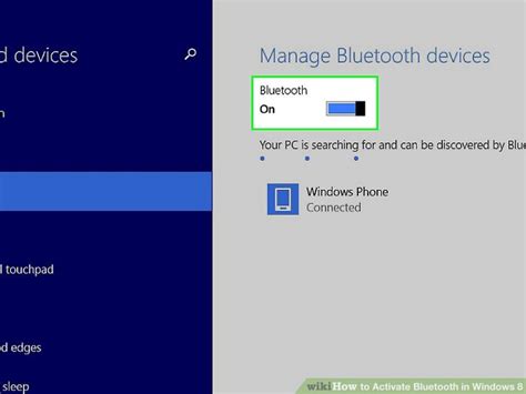 After this, you'll get a popup on your smartphone as well as on your windows 10 pc/laptop to confirm the passcodes. How to Activate Bluetooth in Windows 8: 7 Steps (with ...