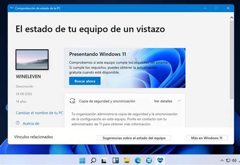 Requisitos mínimos para instalar Windows 11 y cómo saber si tu PC califica