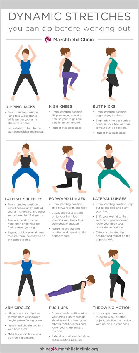 Exercises Dynamic Stretching Exercises