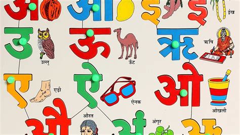 Hindi Alphabets For Kids Animation