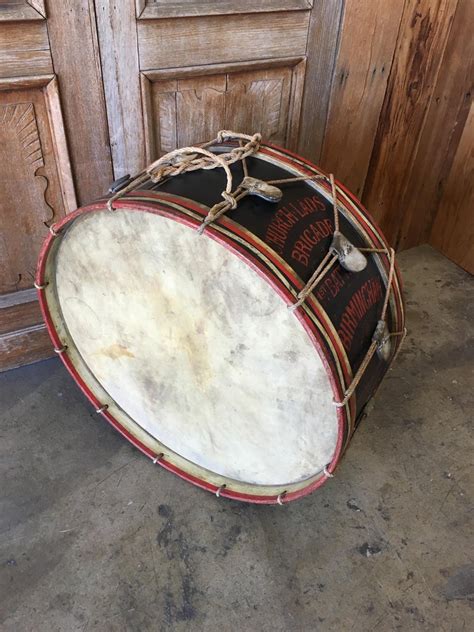 Antique Marching Band Drum From The Church Lads Brigade At 1stdibs