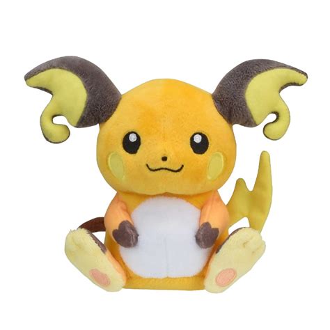 Raichu Sitting Cuties Plush 6 In Pokémon Center Official Site