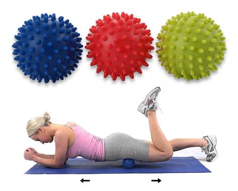 75cm3 Inch Durable Pvc Spiky Massage Ball Perfect For Plantar Fasciitis Foot Hand Back Massage