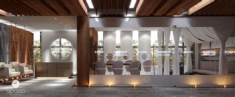 Modern Beauty Salon Interior Design In Dubai Hair Nail Spa Spazio