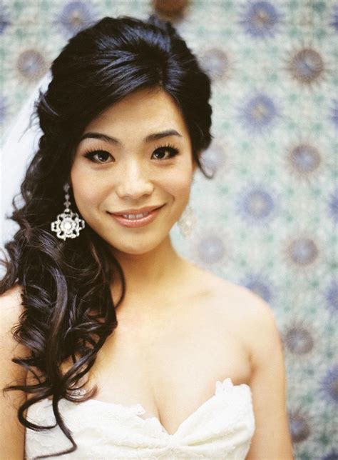 Wedding Hairstyles Ideas Side Ponytail Curly Half Up