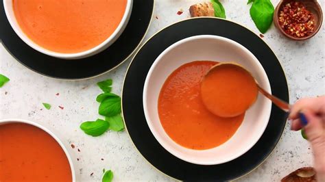 The plethora of options from brands such as campbell's to save you some time and effort, we browsed through reviews on amazon and compiled a list of top 10 tomato soups as well as a buying guide. Best Creamy Tomato Soup in Instant Pot - YouTube