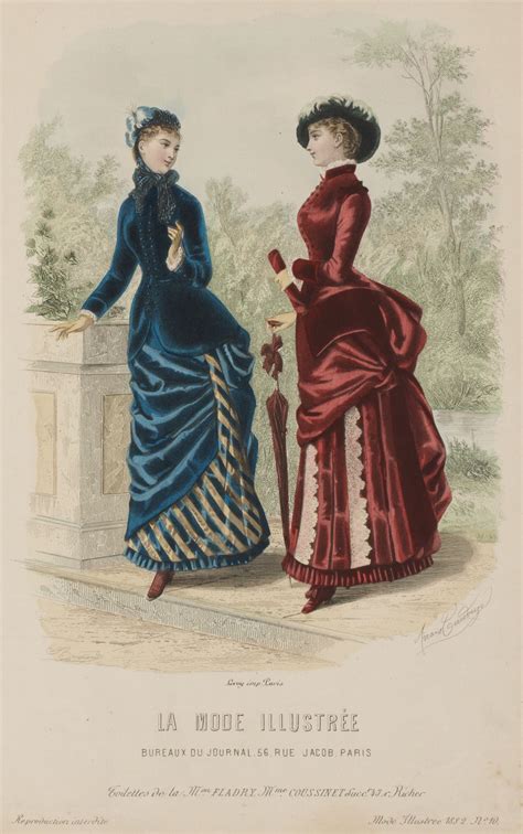 La Mode Illustrée 1882 Victorian Fashion Historical Fashion Vintage