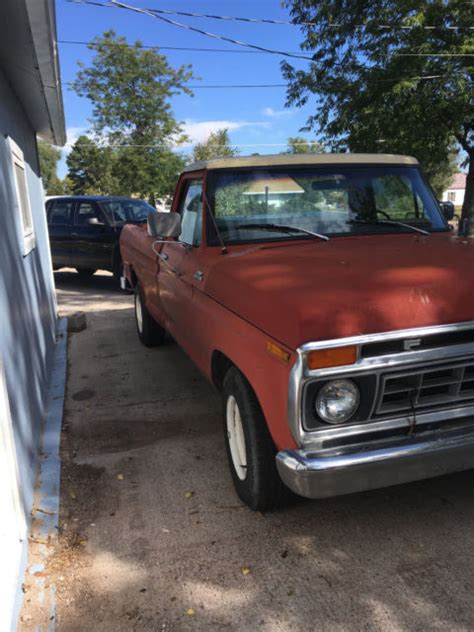 1977 Ford F150 2wd Custom Long Bed For Sale Ford F 150 1977 For Sale
