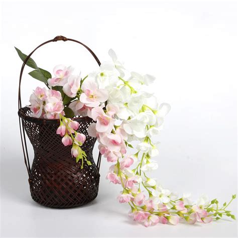 Handmade Japanese Bamboo Flower Vase For Home Decoration Plant Paint