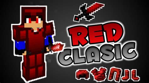 Red Clasic 16x Mcpe Texture Pack Fpsfriendly Youtube