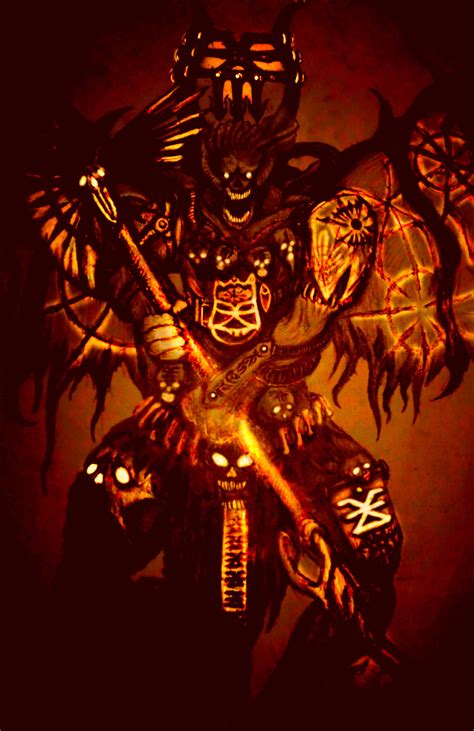 Daemon Prince Angron By Me Imaginarywarhammer