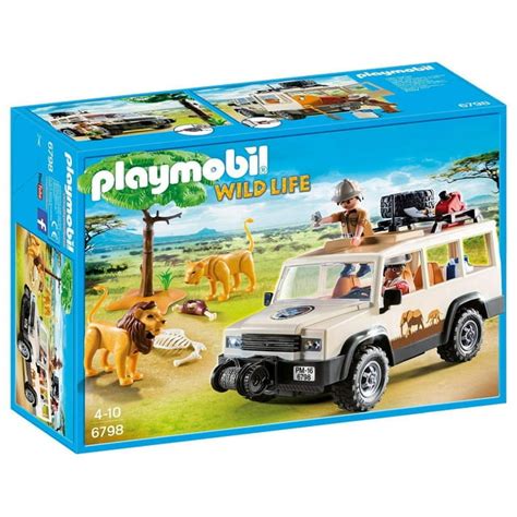 Playmobil 6798 Safari Truck With Lions New Factory Sealed