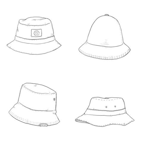 290 Bucket Hat Stock Illustrations Royalty Free Vector Graphics