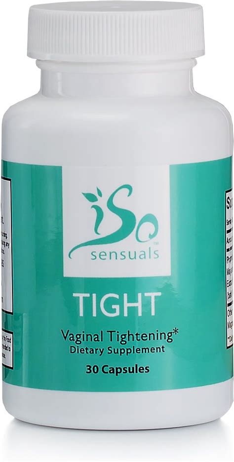 Isosensuals Tight Vaginal Tightening Pills Bottle Health Personal