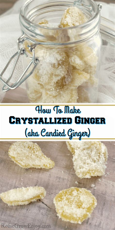 I Am Going To Show You Step By Step How To Make Crystallized Ginger Right At Home Ginger