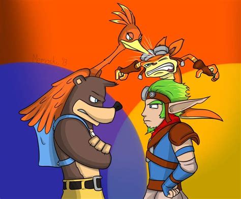 Jak And Daxter Vs Banjo And Kazooie Vs Ratchet And Clank Video Games Amino