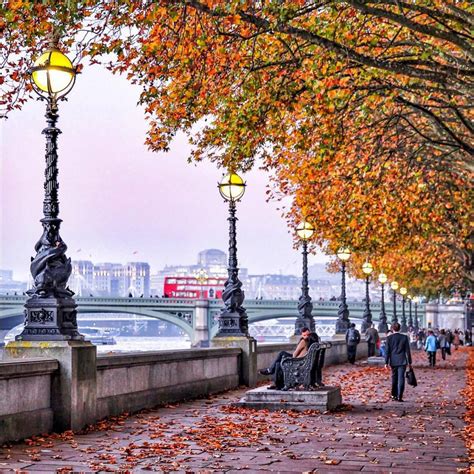 Those Autumn Walks Лондон Город Великий