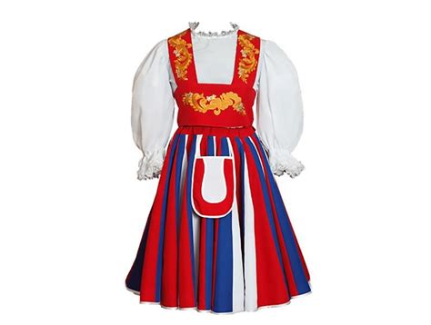 Traditional Finnish Dress Finnish Women Clothing National Folk