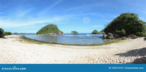 Goa China Beach In Malang East Java Indonesia Stock Photo Image Of