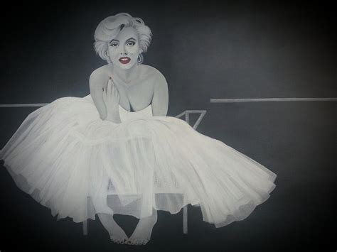 Marilyn Monroe Ballerina Painting By Amanda Devillers