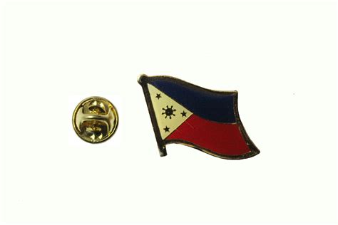 Philippines Country Flag Small Metal Lapel Pin Badge New Pin