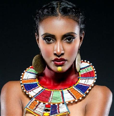 Model Weyni Ethiopian Women Ethiopian Beauty African Beauty