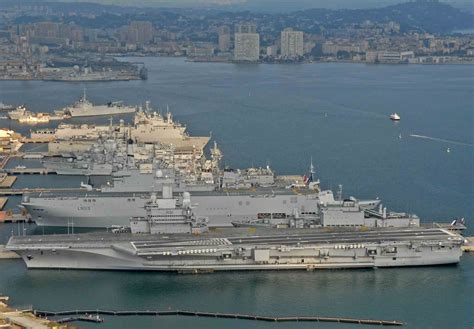Ships Moored In The Toulon Naval Base Early 2010s 2158×1499 R