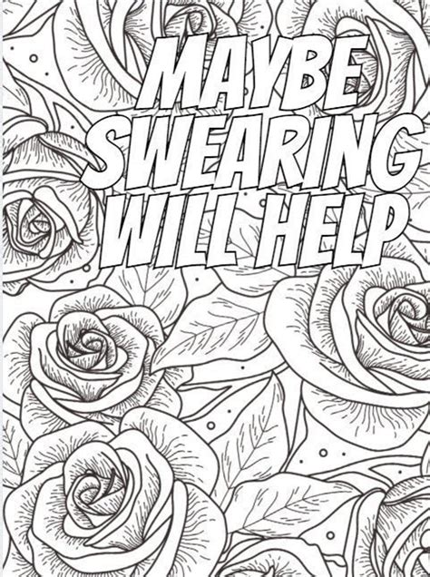 Best Ideas For Coloring Swearing Coloring Books