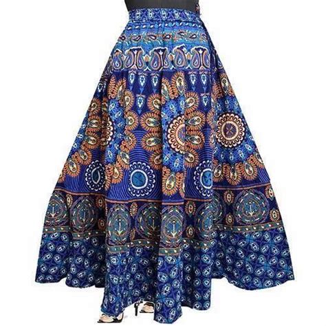 Fancy Printed Long Skirt Size S Xl At Rs 500piece In Surat Id