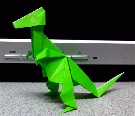Origami Tyrannosaurus By Theorigamiarchitect On Deviantart