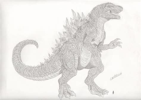 Godzilla Redesign By Cwpetesch On Deviantart