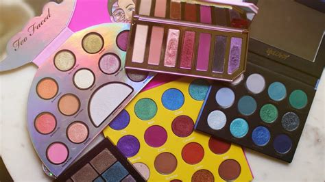 Best Colorful Eyeshadow Palettes Youtube