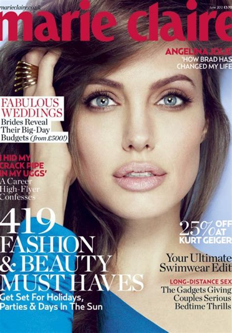 Scarlett Leaked Photos Angelina Jolie Covers Marie Claire Uk June