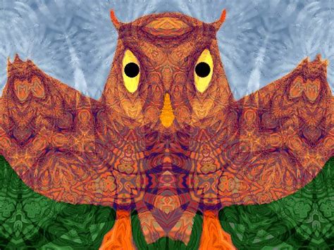 Fractal Owl By Very Old Geezer On Deviantart