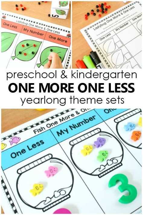 Friendship activities for preschoolers are important to their social growth as well as learning how to share and get along with others. One More One Less Number Sense Ladybug Math - Fantastic ...