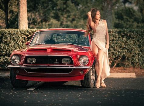Girls And Cars Carros Mustang Ford Mustang