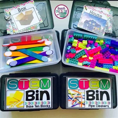 Stem Bins Hands On Solutions For Early Finishers Laptrinhx