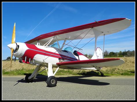 Starduster A Beautiful Starduster Biplane At Sierra Sky Pa Flickr