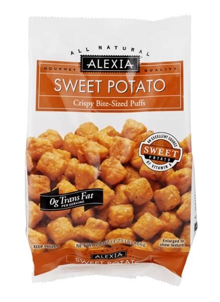 Top suggestions for alexia sweet potato fries. Alexia Crispy Bite-Size Sweet Potato Puffs | Hy-Vee Aisles ...